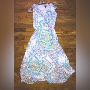 Chaps Paisley Pattern Midi Dress